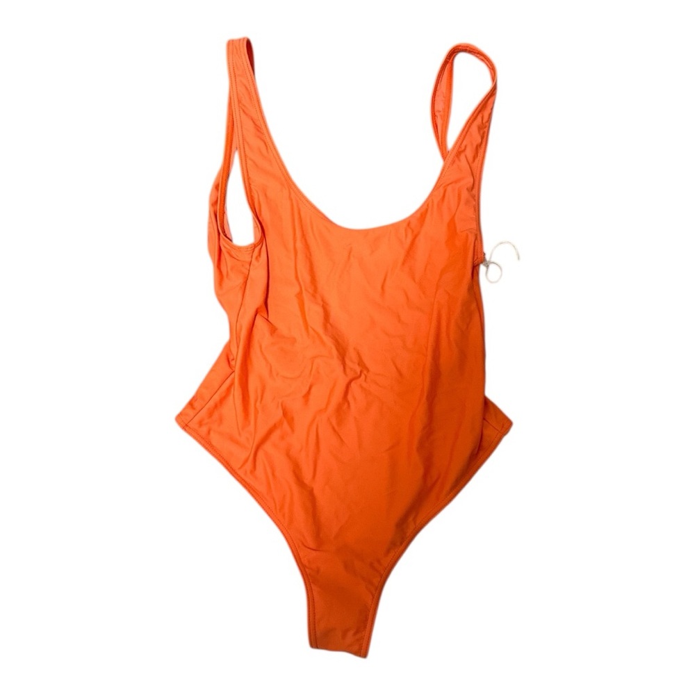 Sisstr Orange One Piece Swimsuit Sleek Cheeky Design Small